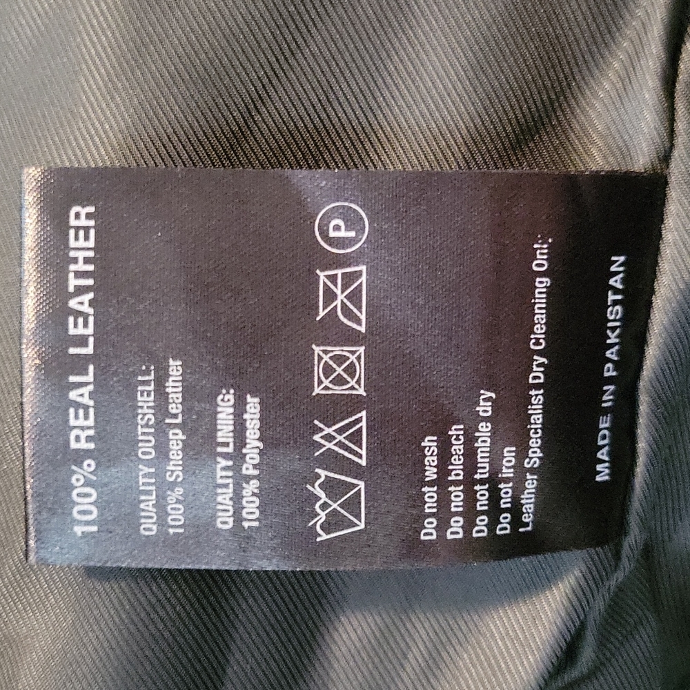 NWOT leather jacket - Picture 3 of 5